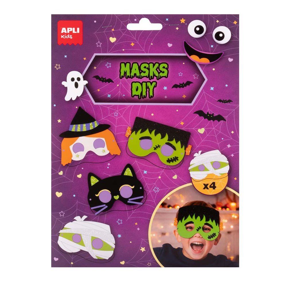 Máscaras DIY Halloween - Apli