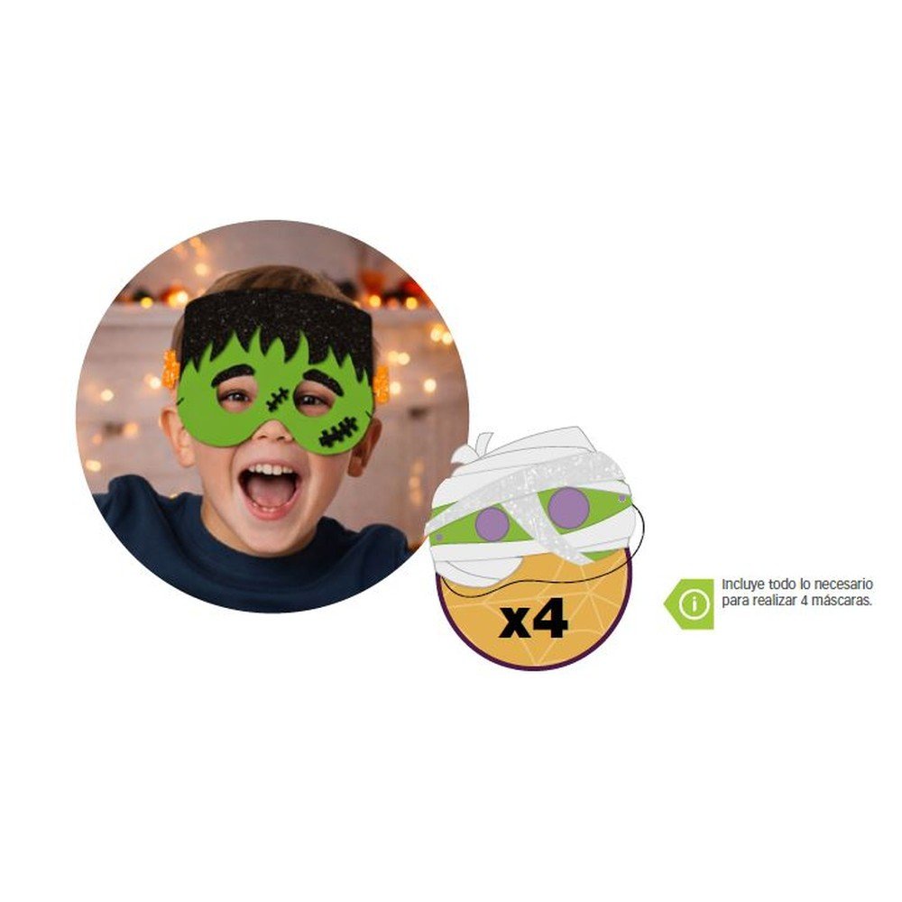 Máscaras DIY Halloween - Apli