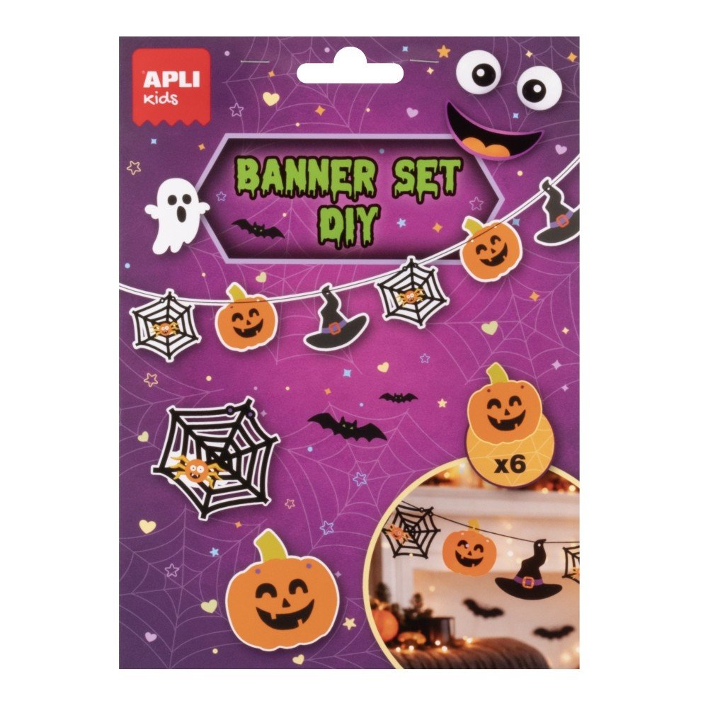 Guirnalda DIY Calabazas Halloween - Apli