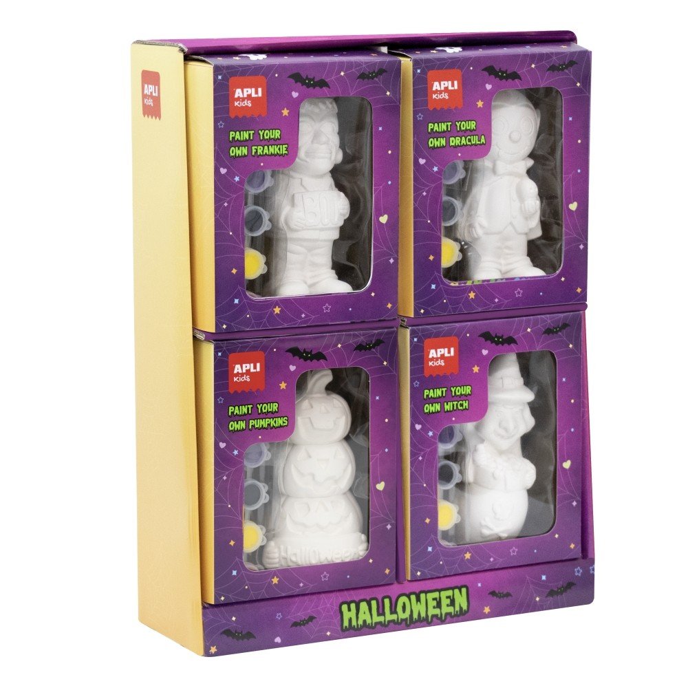 Figura de escayola para pintar Halloween - Apli