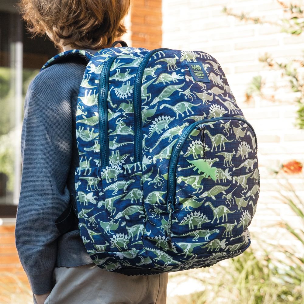 Mochila escolar triple Oslo Fossil