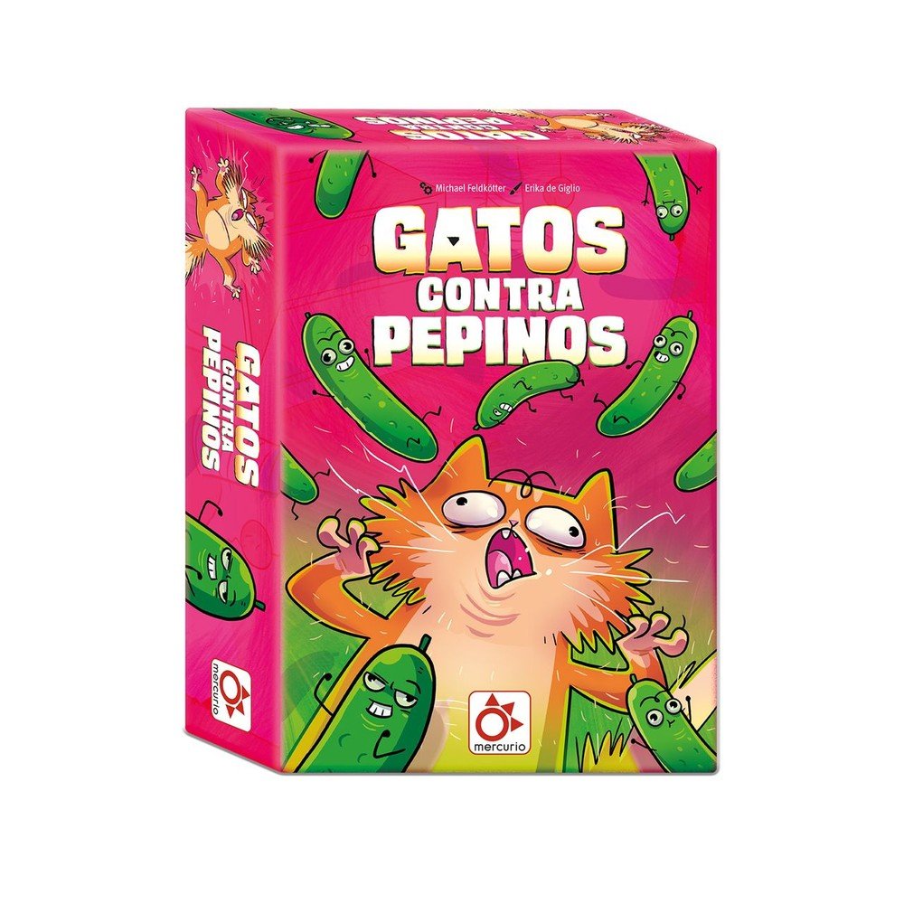 Juego de mesa Gatos contra Pepinos - Mercurio