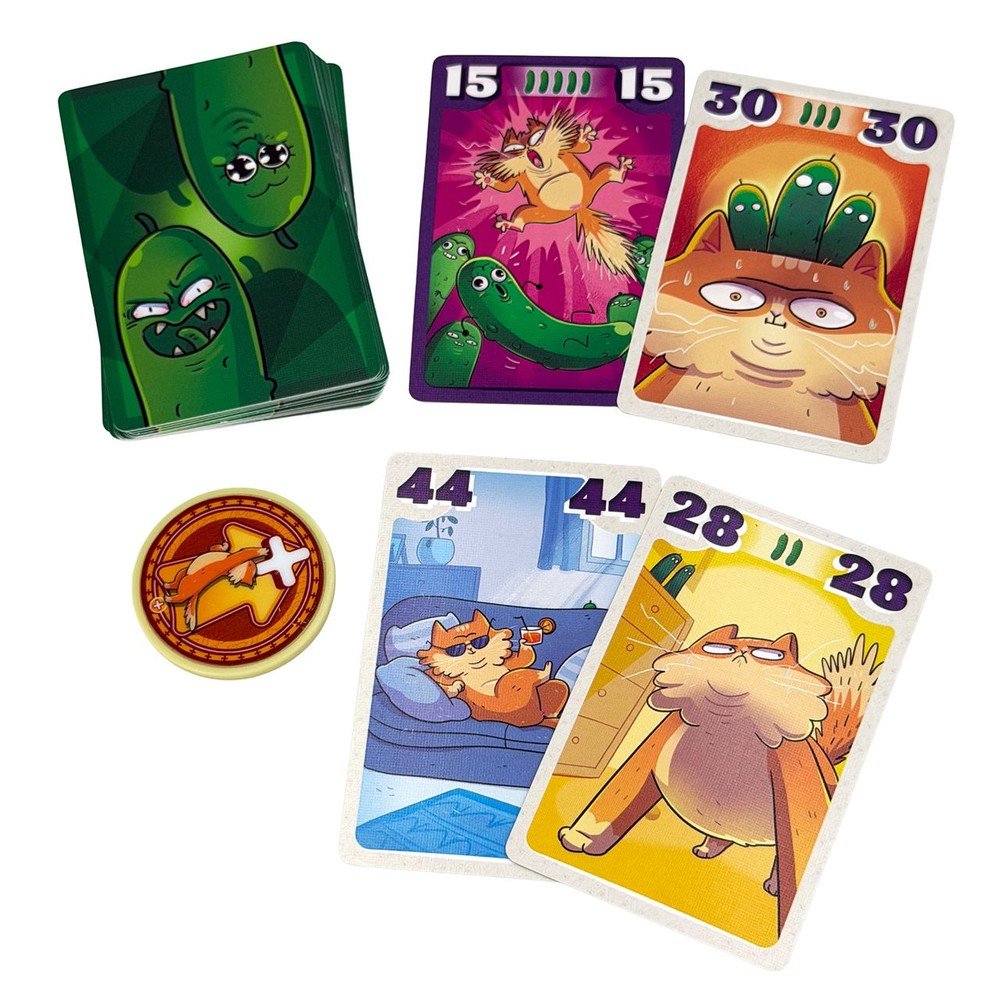 Juego de mesa Gatos contra Pepinos - Mercurio