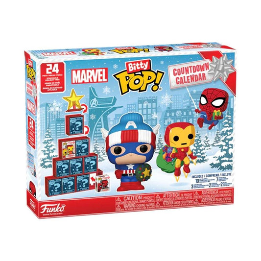 Calendario de adviento. Bitty POP! Marvel Comics