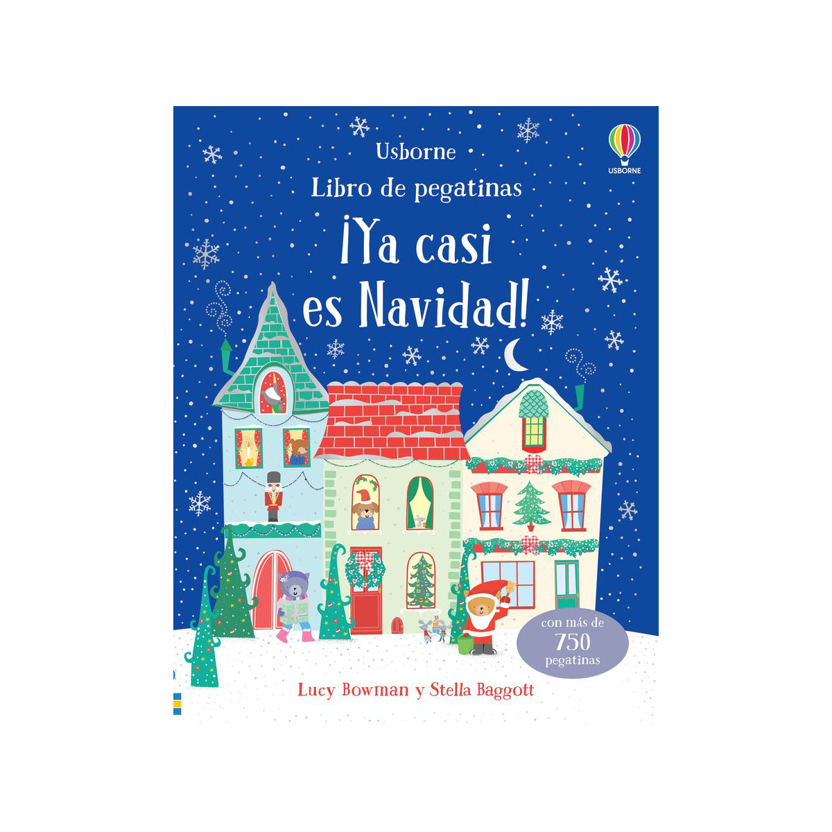 Libro de pegatinas. ¡Ya casi es Navidad!
