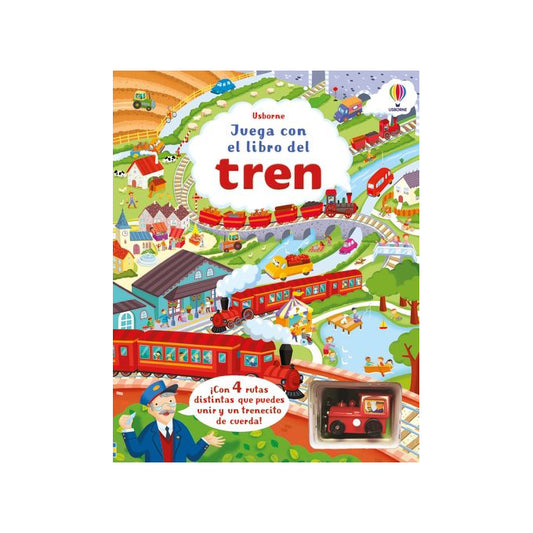 Juega con el libro del tren