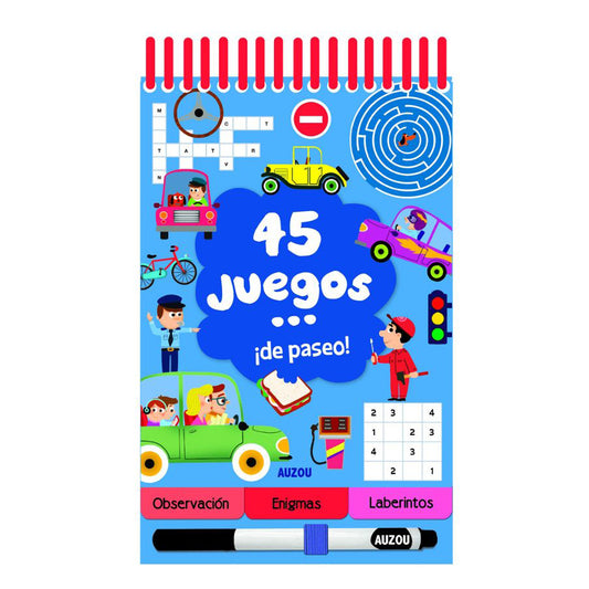 45 juegos ¡de paseo!