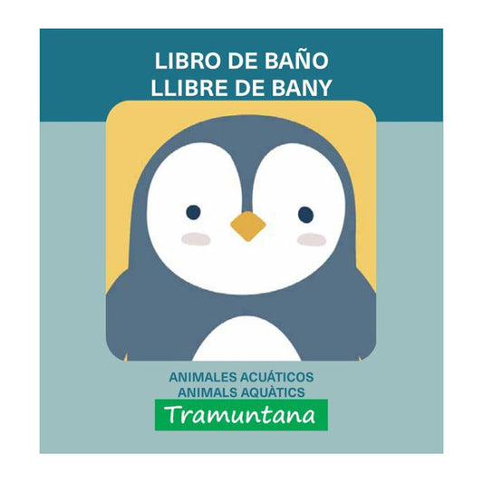 Libro de baño. Animales acuáticos
