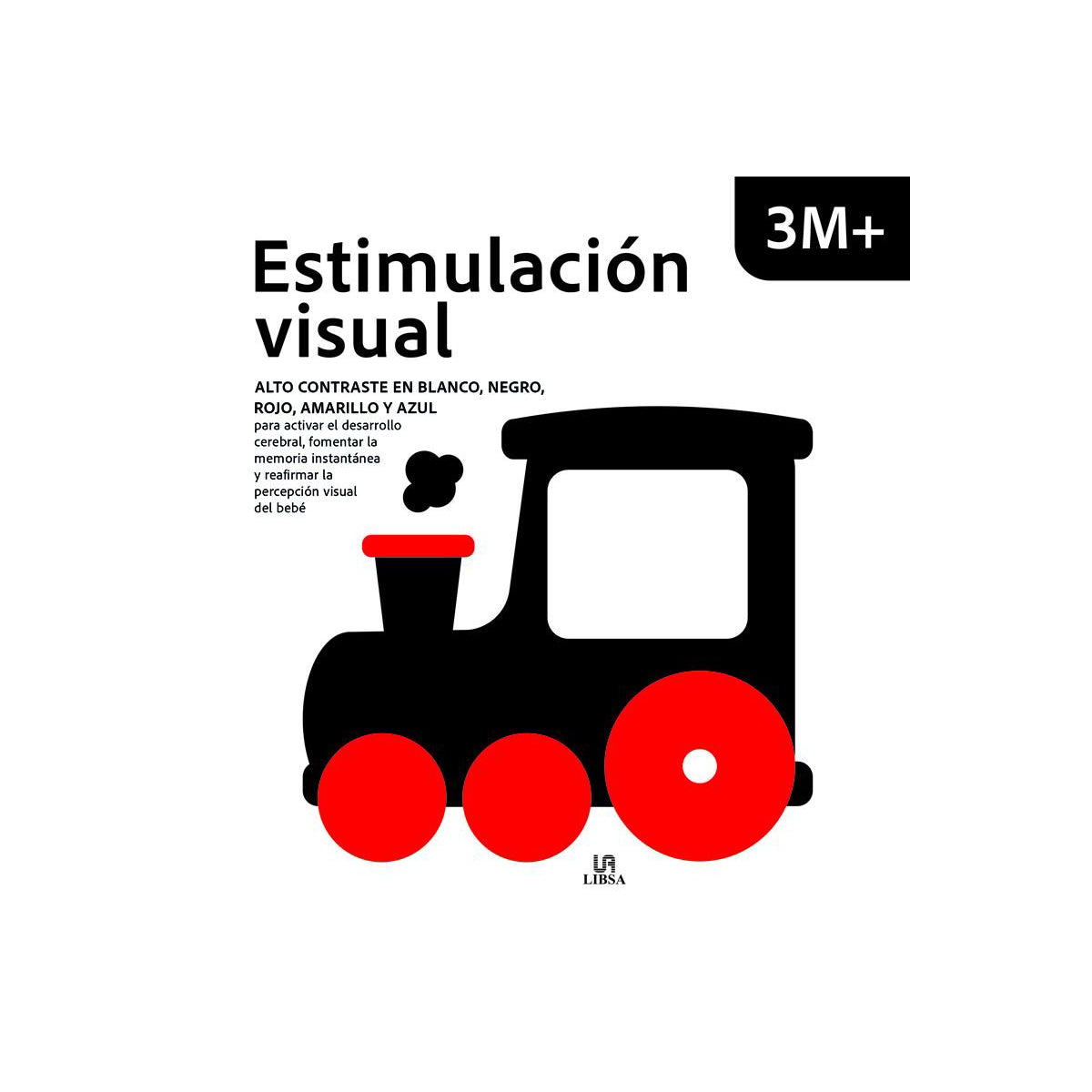 Estuche Estimulación visual - 4 libros Evolutivos de 0 a 12 meses