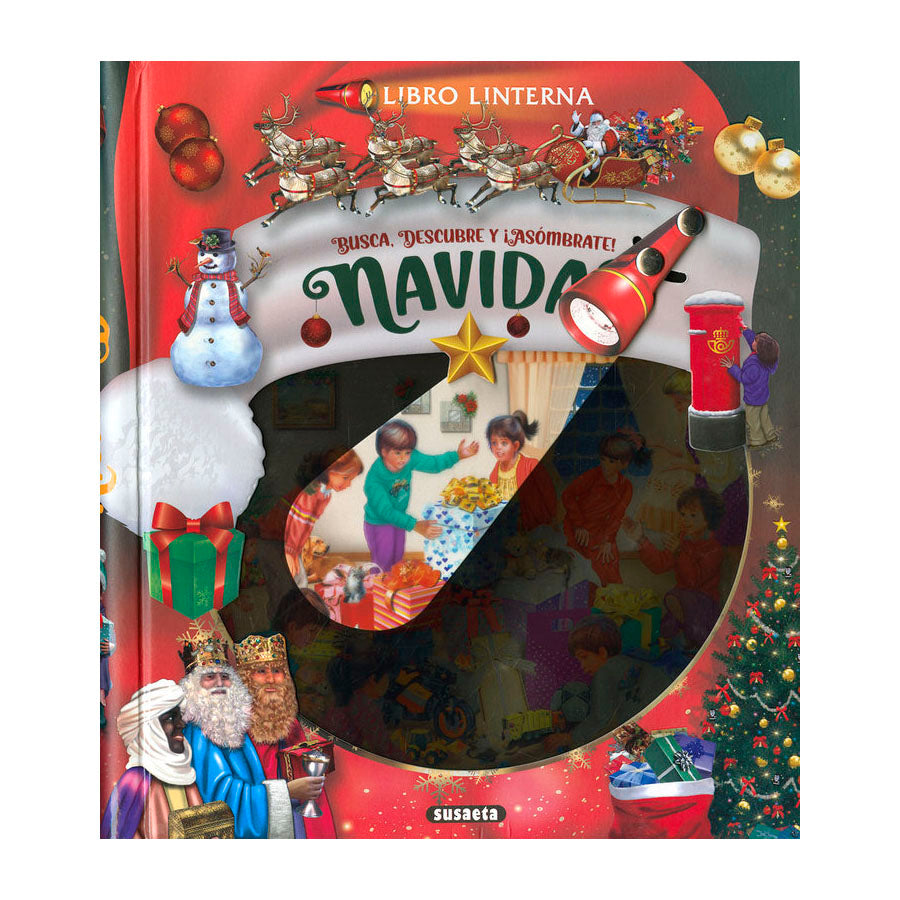 Libro linterna. Navidad