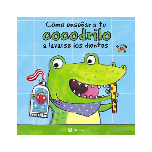 Como enseñar a tu cocodrilo a lavarse los dientes