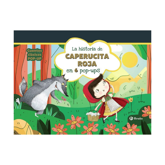 La historia de Caperucita Roja en 6 POP-UPS