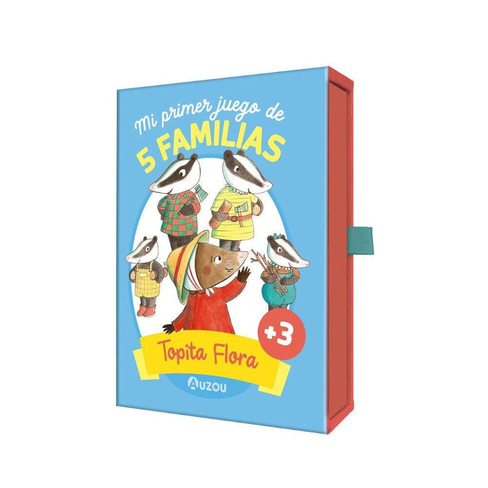 Topita Flora. Juego de cartas 5 familias