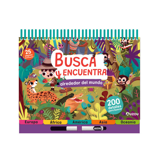 Busca y encuentra. Alrededor del mundo