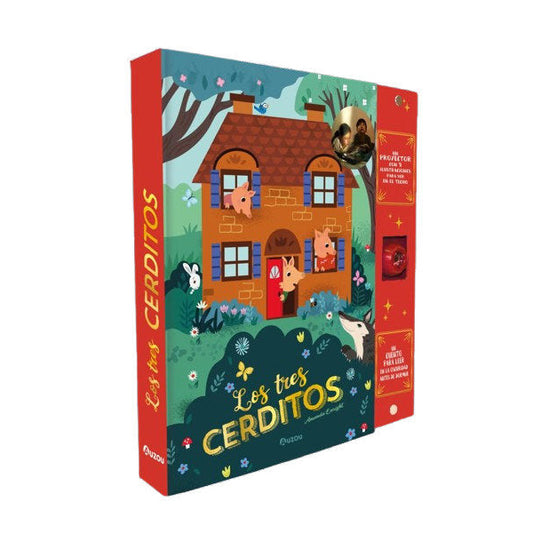 Los tres cerditos. Libro proyector