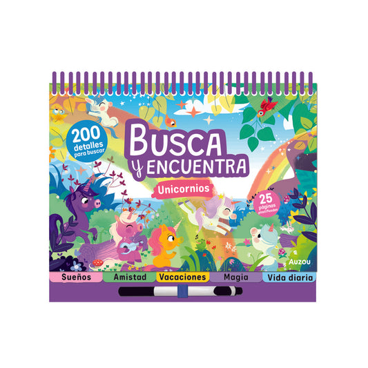 Busca y encuentra. Unicornios
