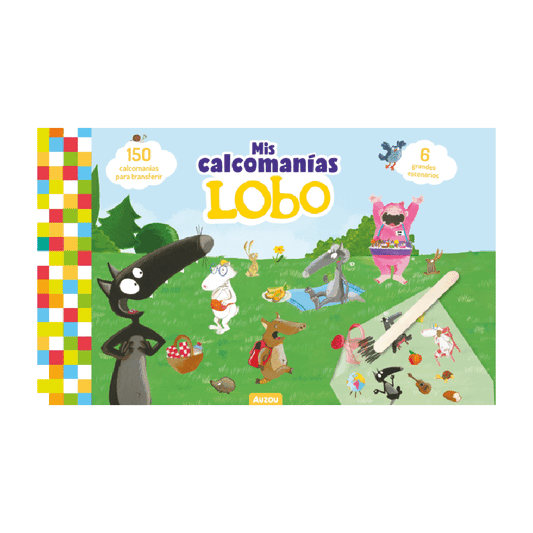 Mis calcomanías Lobo