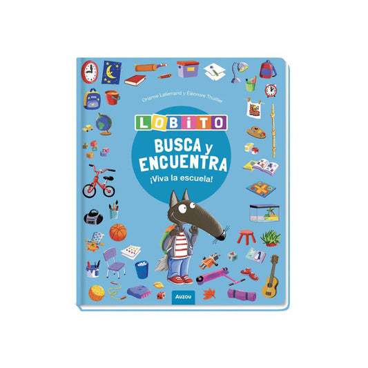 Busca y encuentra Lobito ¡Viva la escuela!
