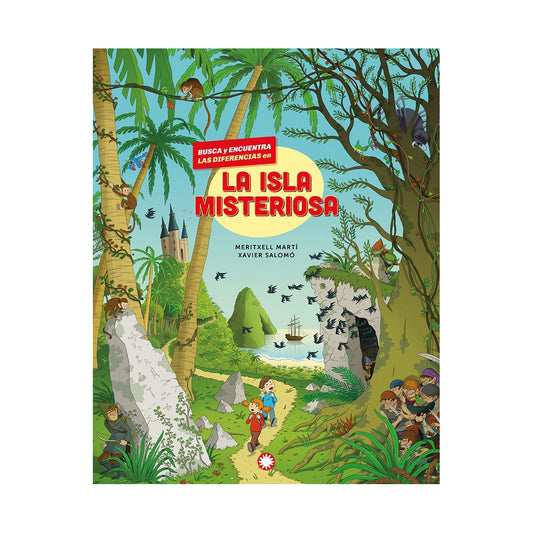 La isla misteriosa. Busca y encuentra las diferencias