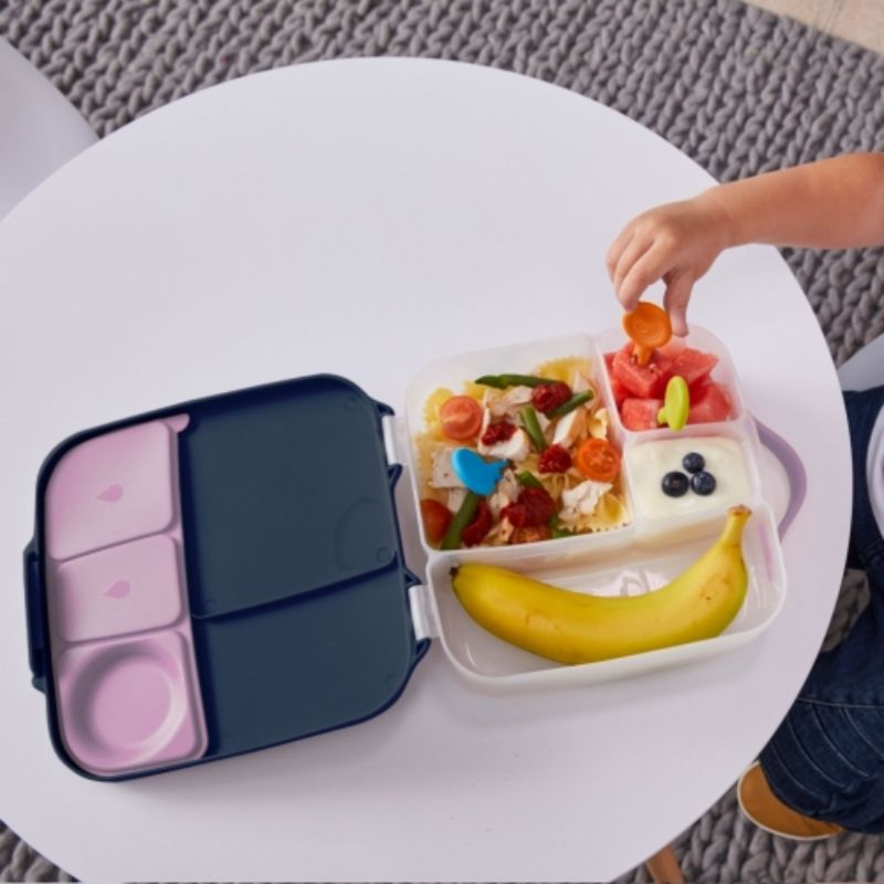 Caja Almuerzo con Gel Refrigerante Indigo Rose b.box