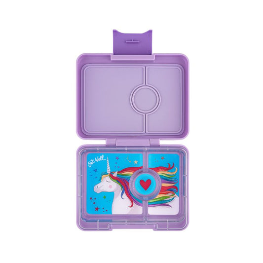 Fiambrera Yumbox Snack Lavande Purple