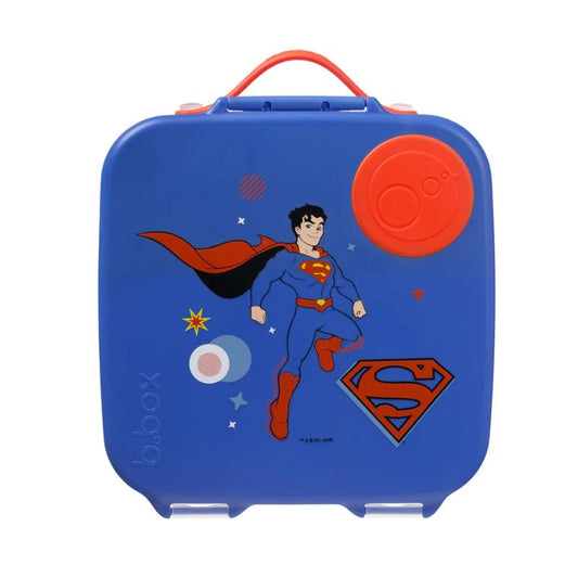 Fiambrera grande con gel refrigerante B.Box - Superman