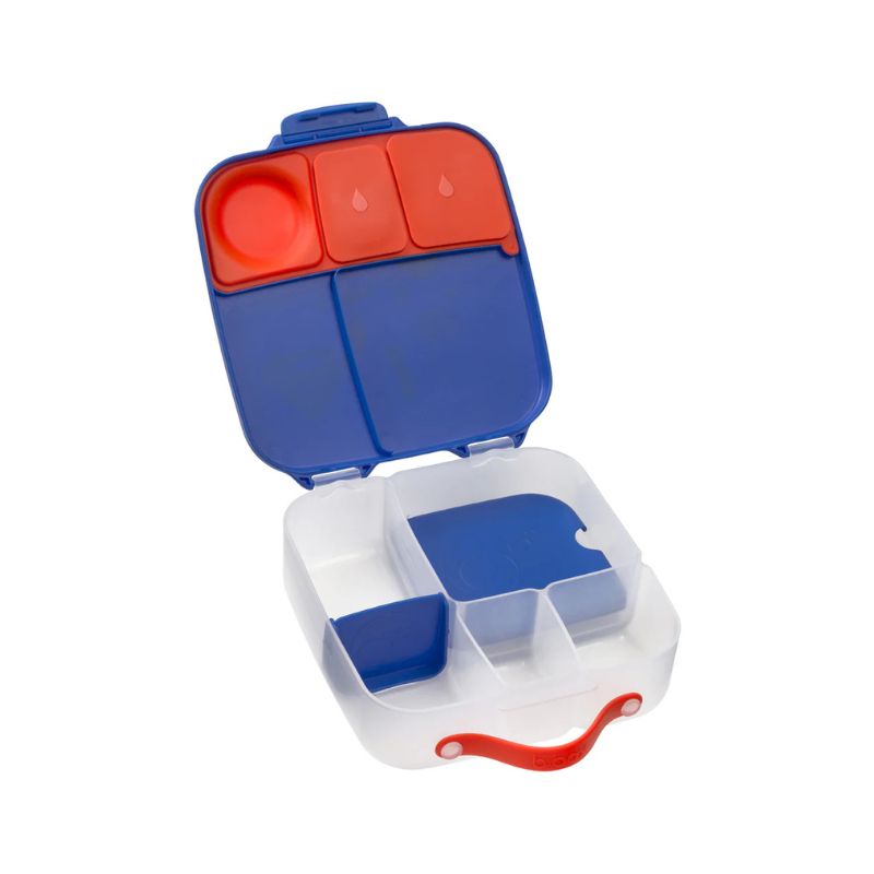 Fiambrera grande con gel refrigerante B.Box - Superman