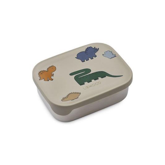 Fiambrera acero inox Arthur Dinosaur Mist Liewood