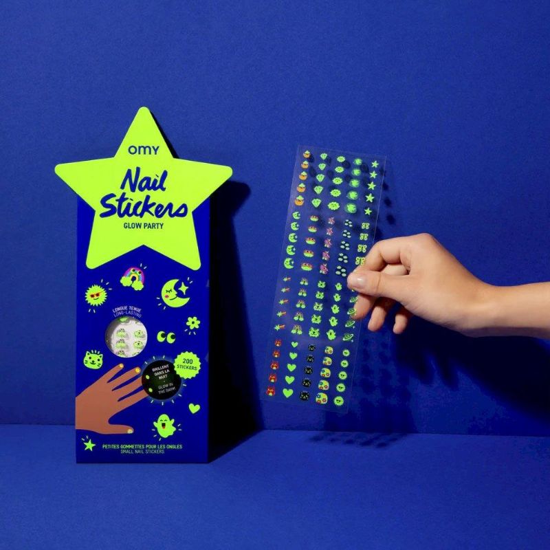 Pegatinas para uñas Omy -  Glow Good Night