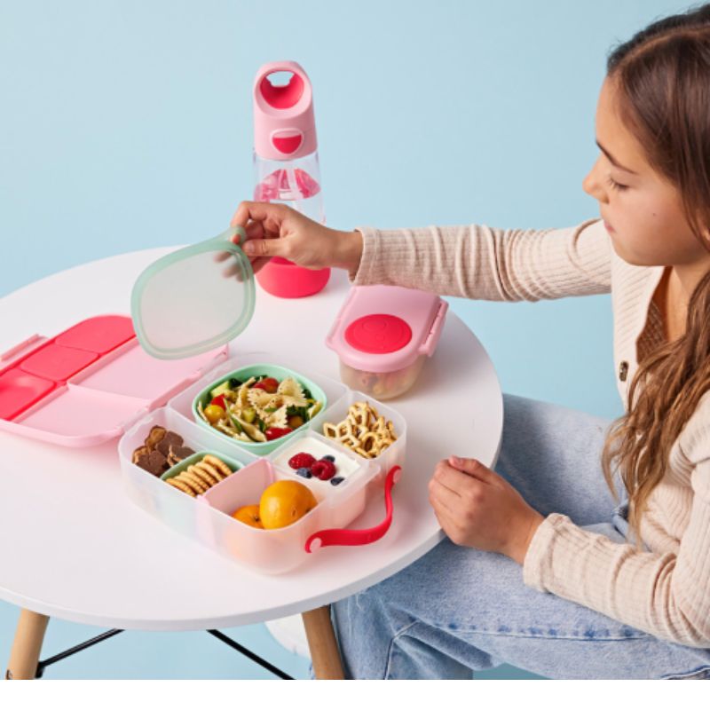 Caja Almuerzo con Gel Refrigerante Flamingo fizz b.box