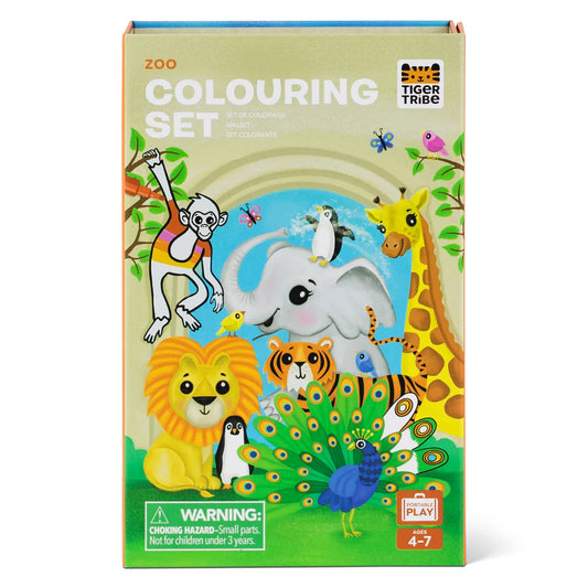 Set de colorear Tiger Tribe - Zoo