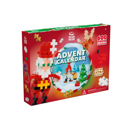 Calendario de Adviento 600 piezas Plus Plus