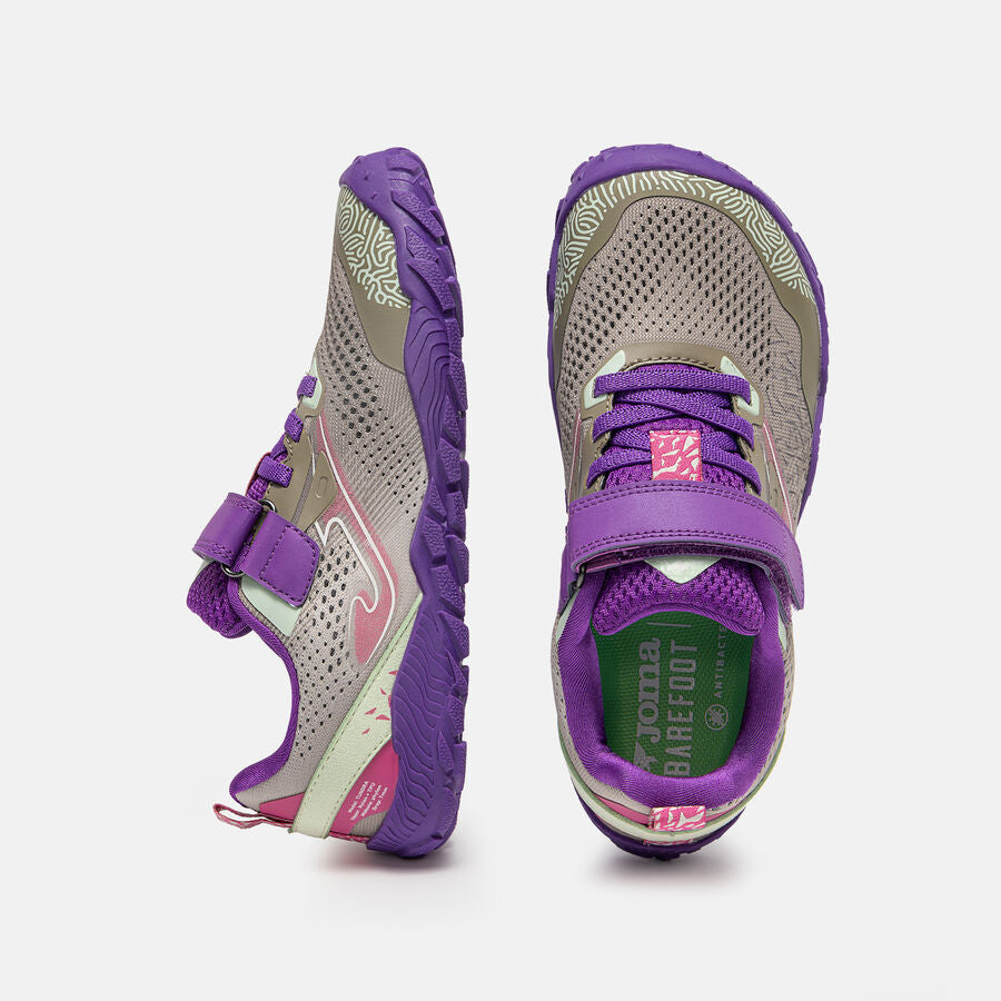 Deportivas Kids Joma - Tundra Junior 2624V Gris Lila