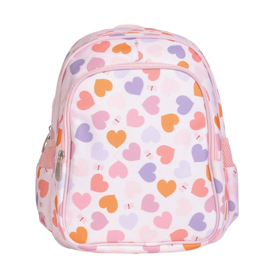 Mochila con bolsillo térmico - A Little Lovely Company Corazón