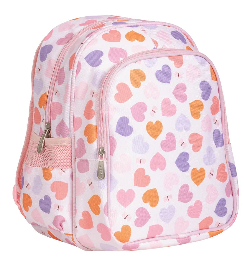 Mochila con bolsillo térmico - A Little Lovely Company Corazón
