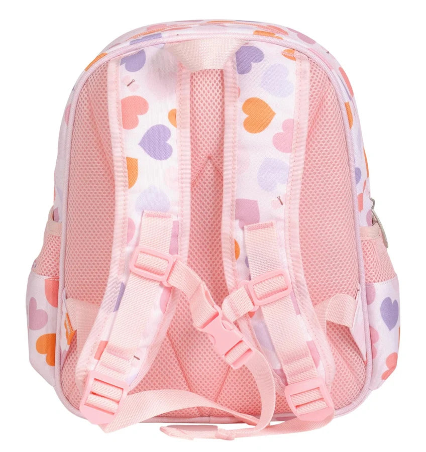 Mochila con bolsillo térmico - A Little Lovely Company Corazón