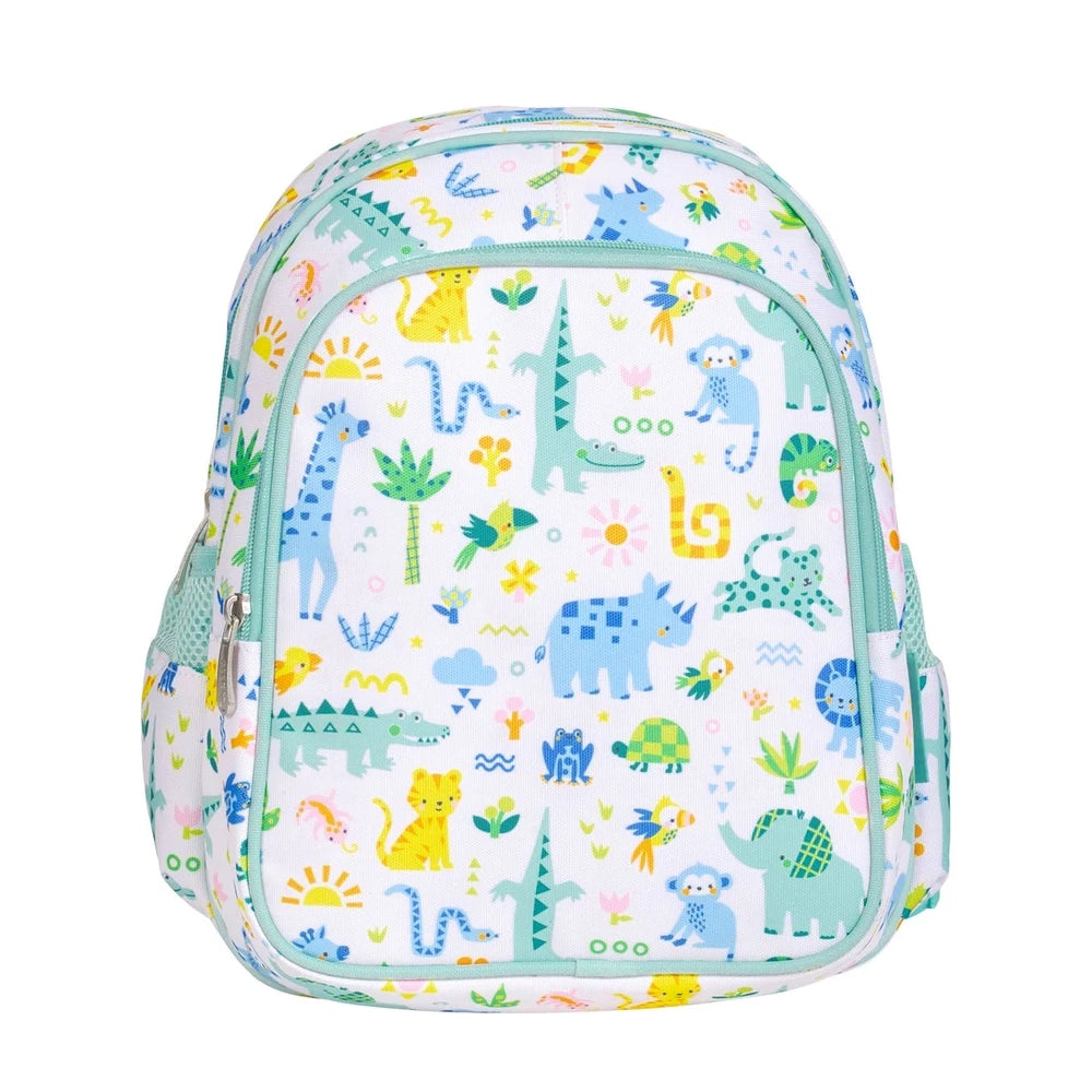Mochila con bolsillo térmico - A Little Lovely Company Jungla