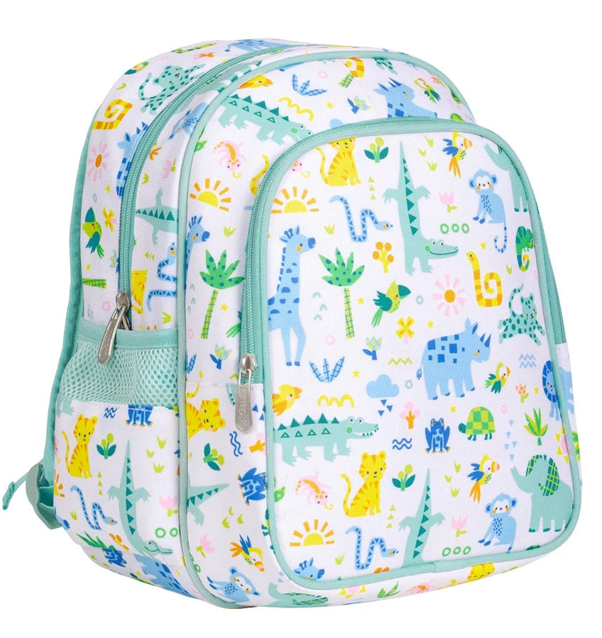Mochila con bolsillo térmico - A Little Lovely Company Jungla
