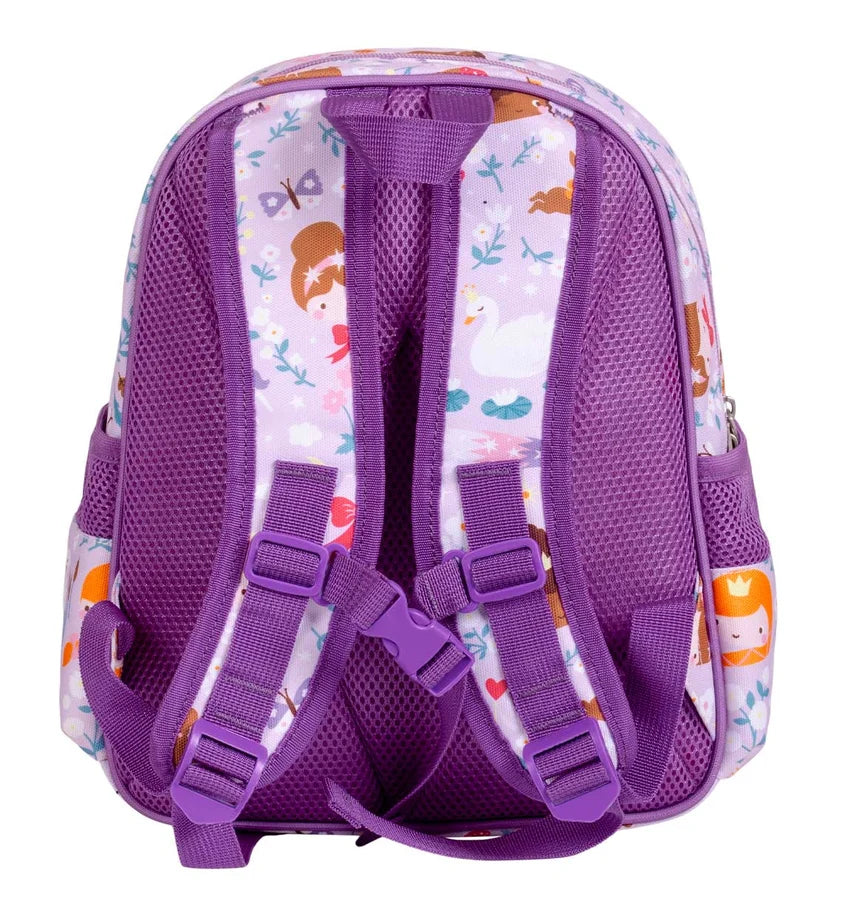 Mochila con bolsillo térmico - A Little Lovely Company Princesas