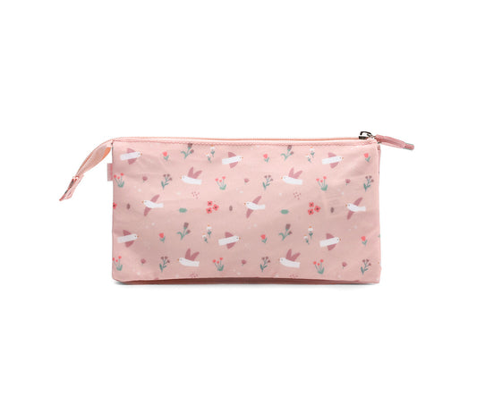 Estuche con 3 compartimentos Tutete Blossom Birds