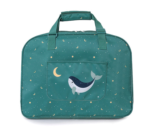 Bolso de Playa con Rejilla Monnëka Tutete - Whale Teal