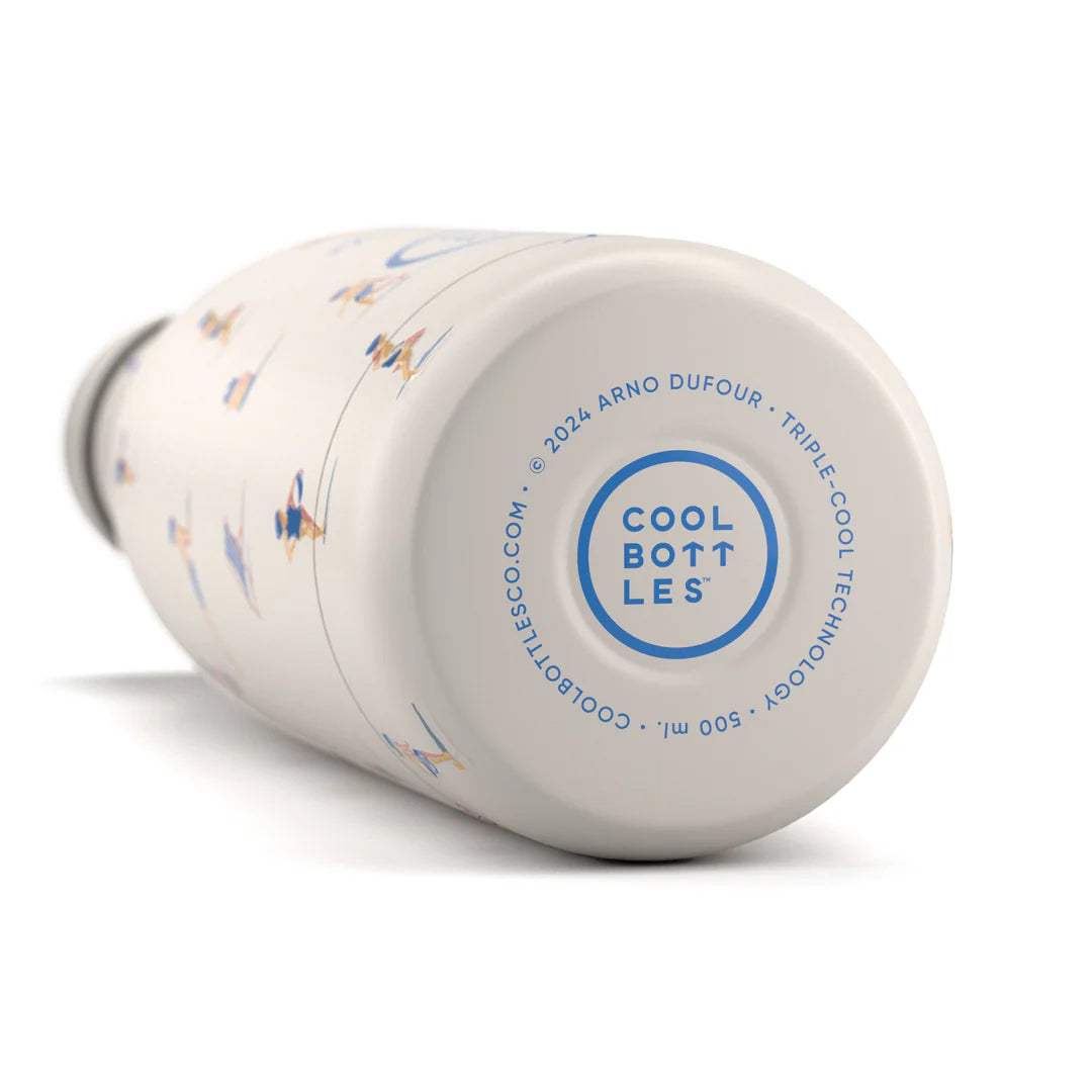 Botella acero inoxidable térmica 500ml Cool Bottles Xclusive - Arno Dufour - Ocean Breeze