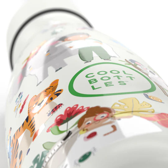 Botella acero inoxidable térmica 350ml Cool Bottles Curious Explorers