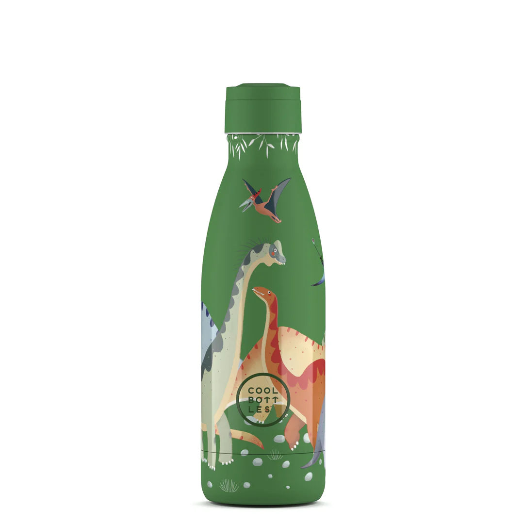 Botella acero inoxidable térmica 350ml Cool Bottles Jurassic Era