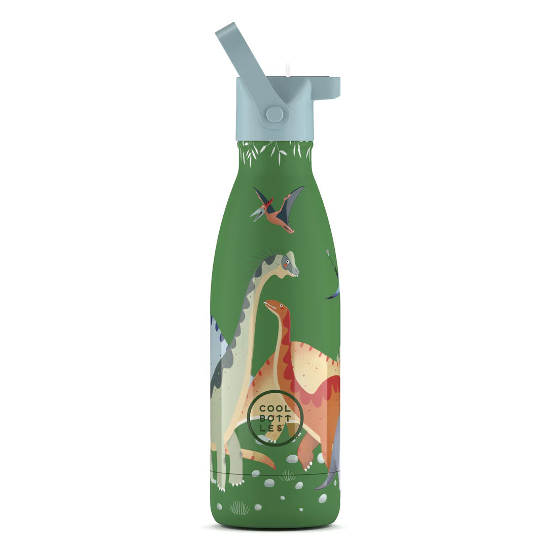 Botella acero inoxidable térmica 350ml Cool Bottles Jurassic Era