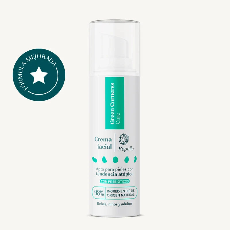 Crema facial de repollo apta para piel atópica - Green Cornerss