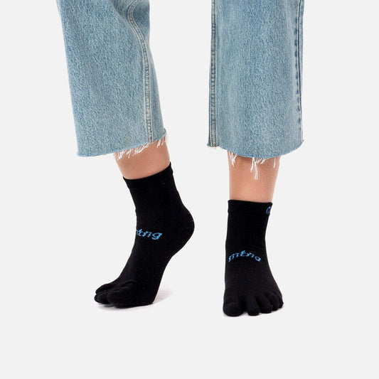 Calcetines Adulto Mustang - Negro