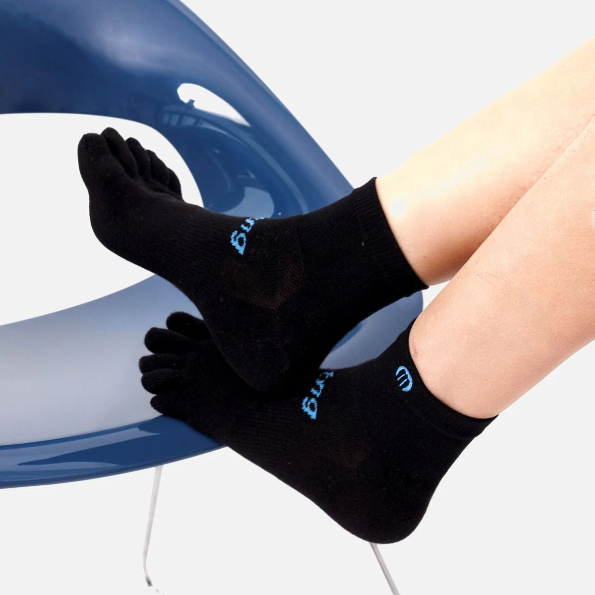 Calcetines Adulto Mustang - Negro