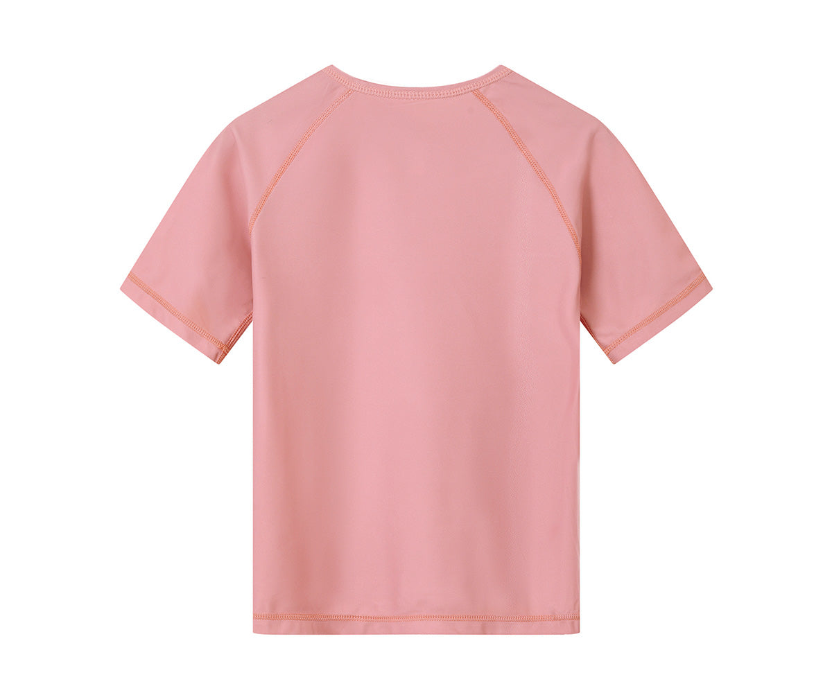 Camiseta Protección Solar Monnëka Tutete - Whale Pink