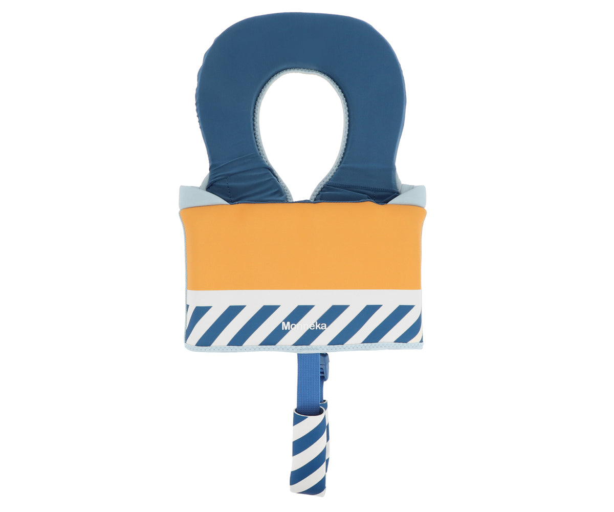 Chaleco Flotador Aprendizaje 1-2 años Monnëka Tutete - Stripes Blues & Beyond